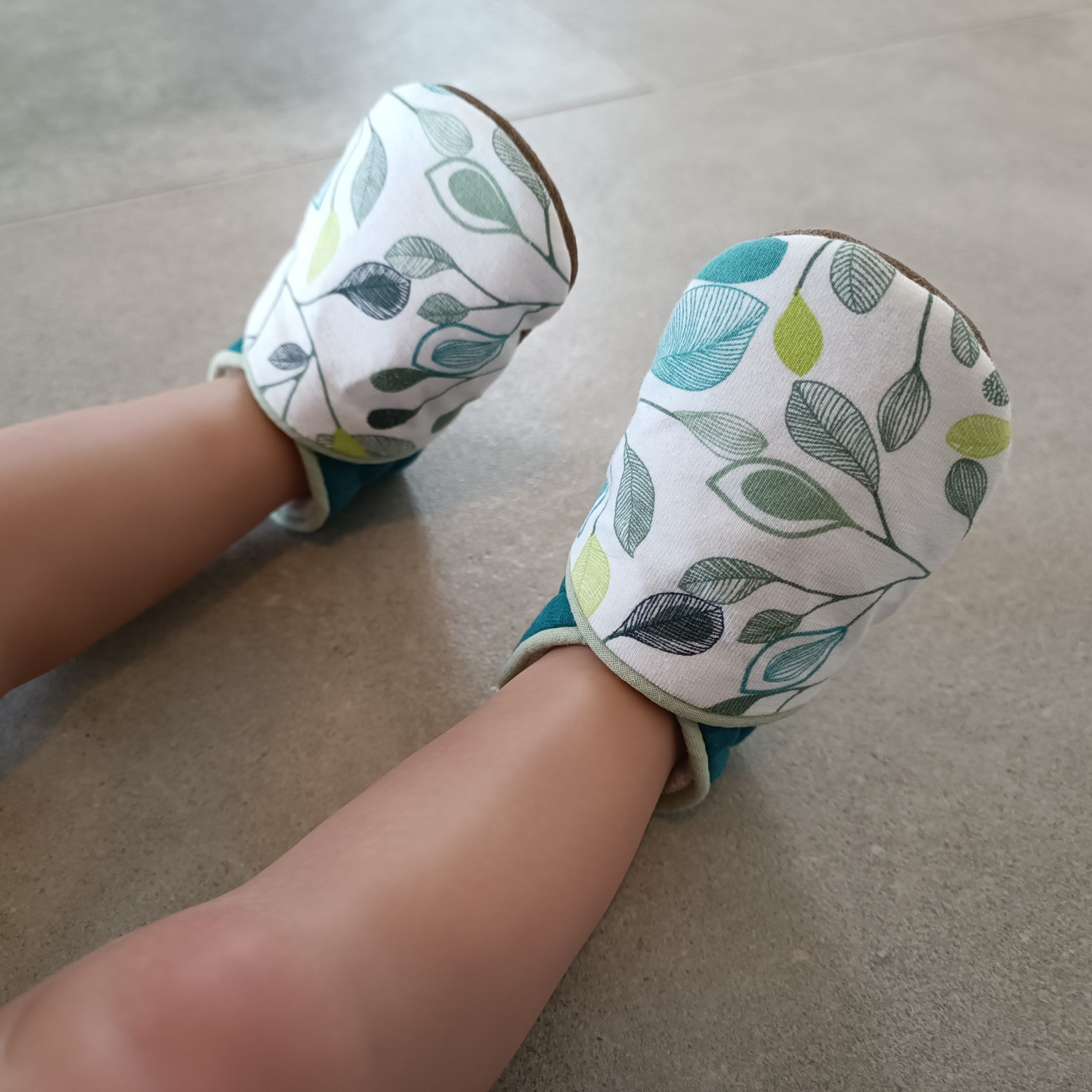 Chaussons Feuillage Vert – Image 3