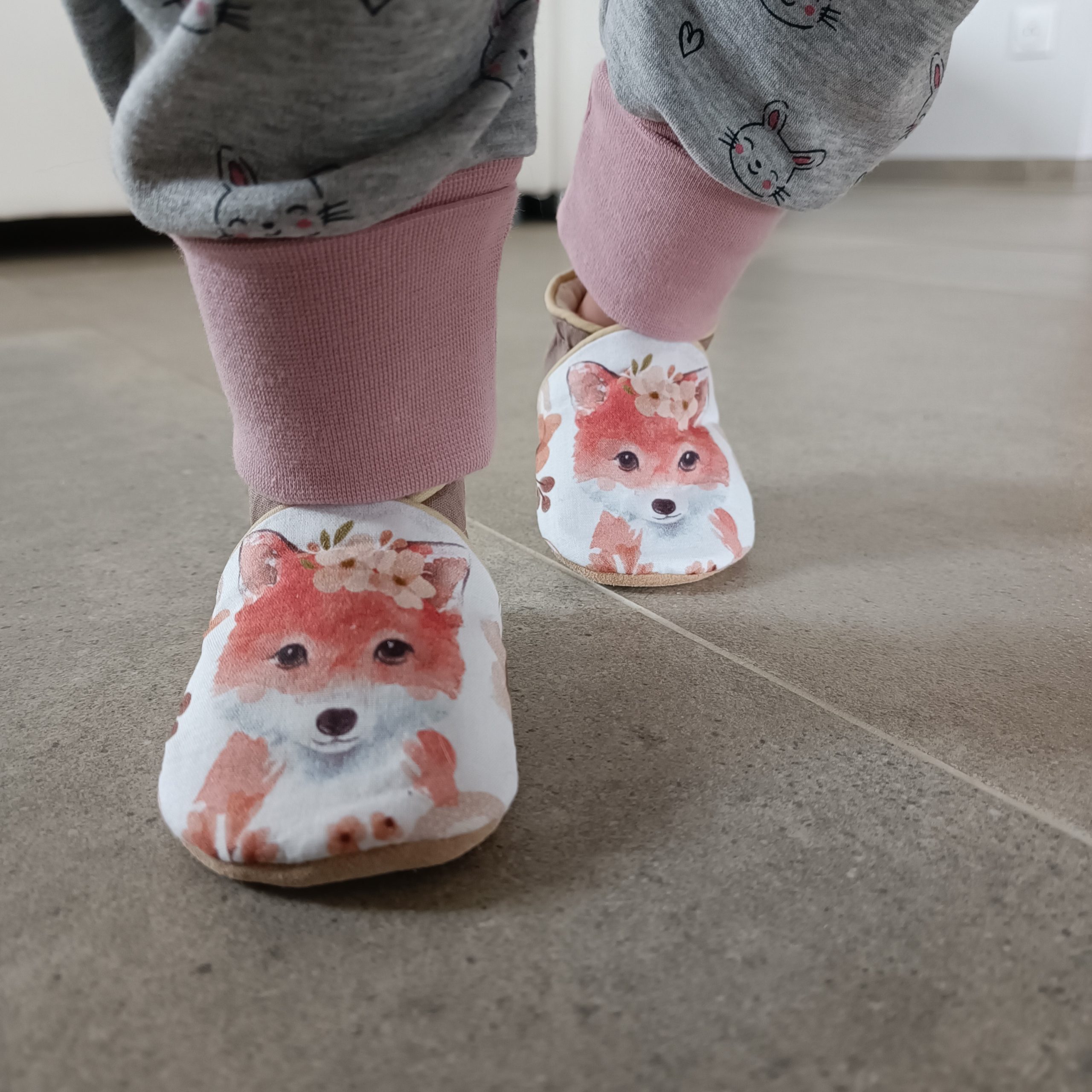 Chaussons Renard Aquarelle – Image 2