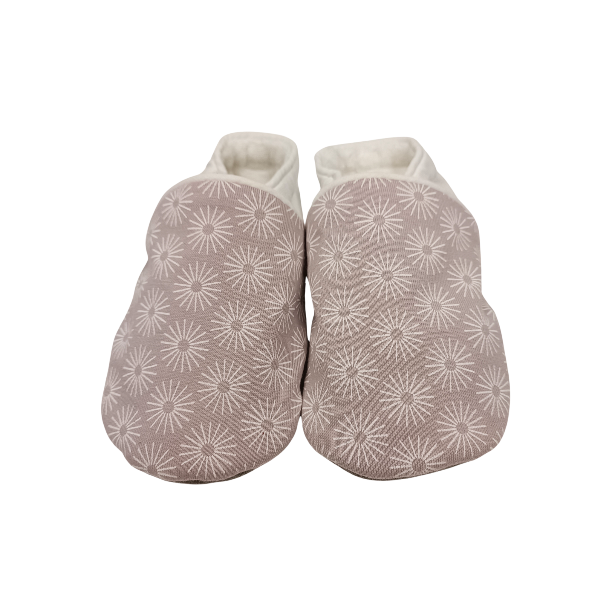 Chaussons Géo Fleurs Parme