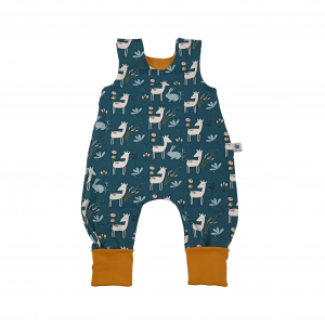 Salopette Faon Bleu Canard