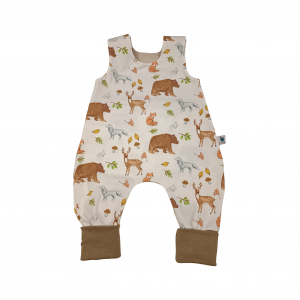 Salopette Animaux Forêt