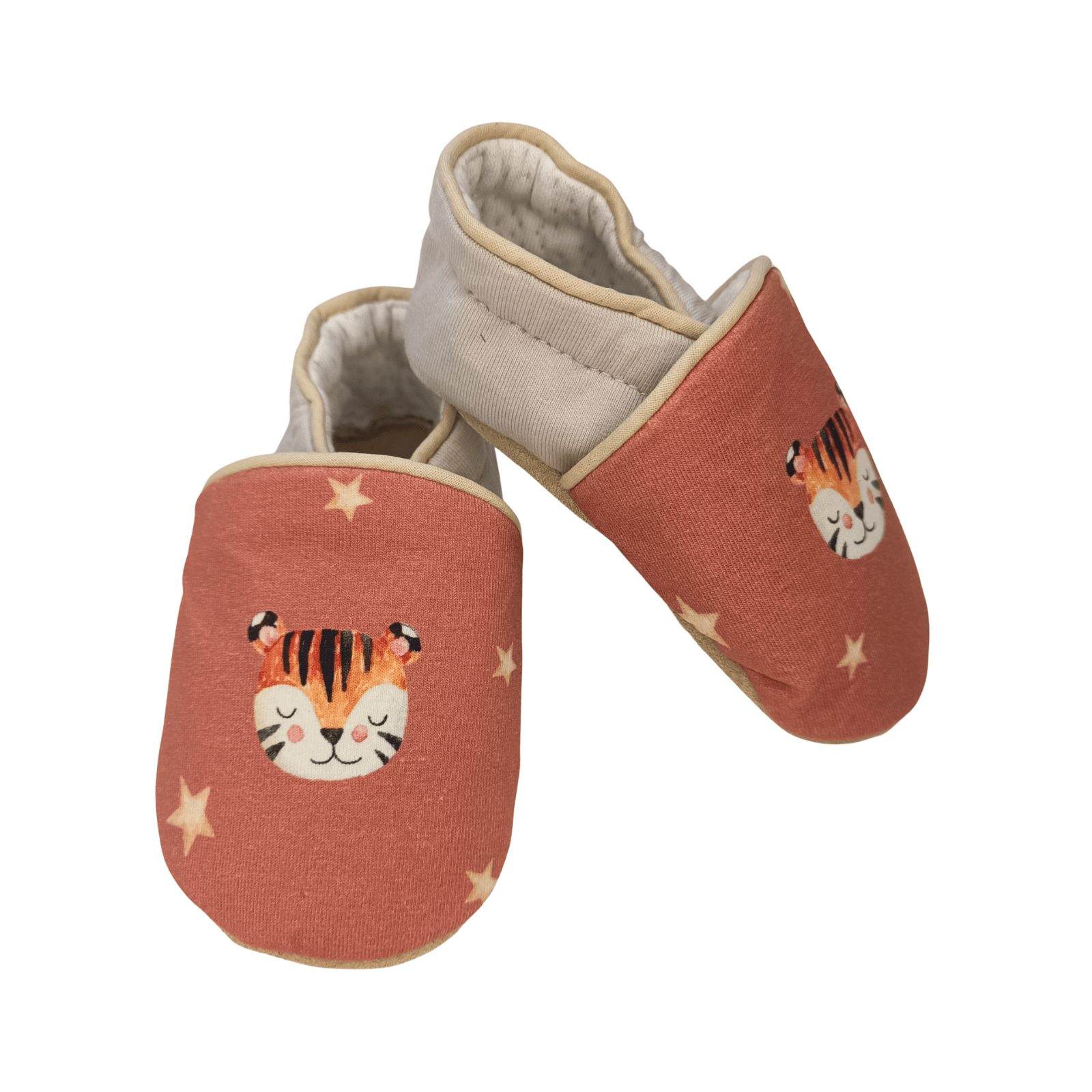Chaussons Renards Tigres Rouille – Image 2