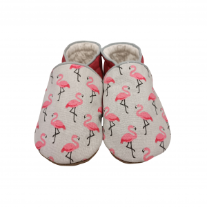 Chaussons Flamants Roses