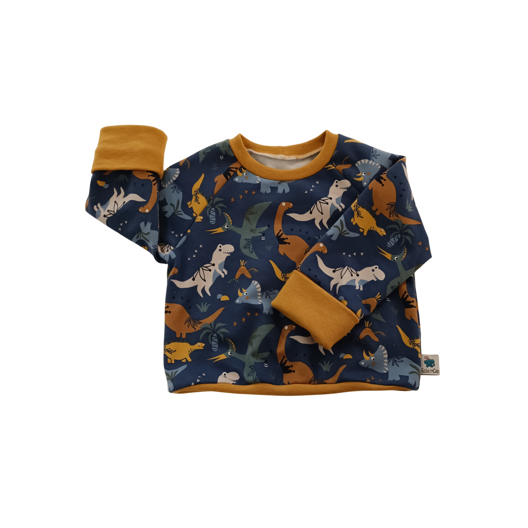 Sweat Dino Bleu Jean – Image 2