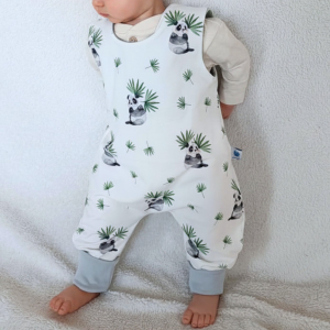 Salopette Panda Beige