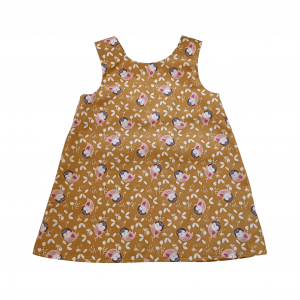 Robe Chouettes Ocre