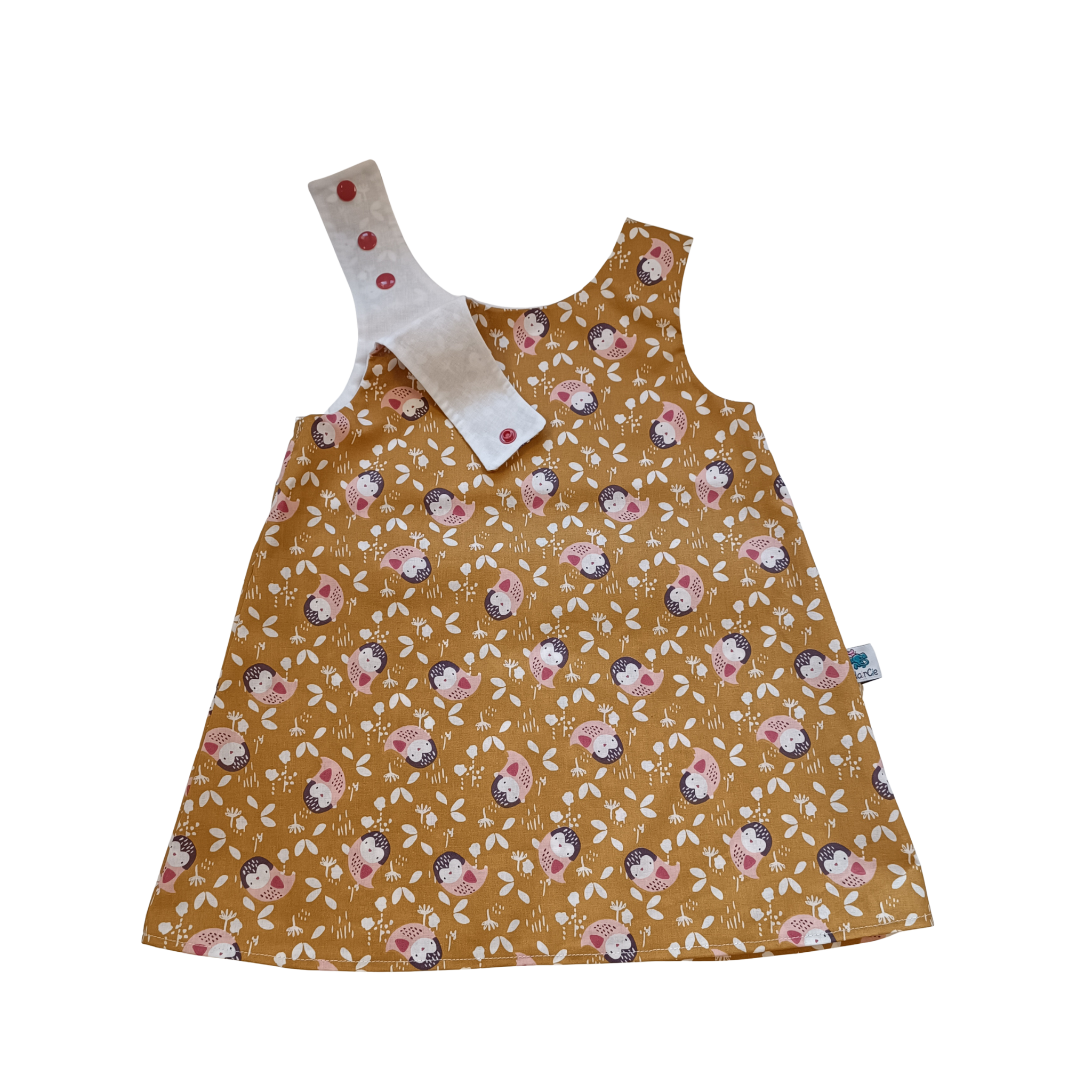 Robe Chouettes Ocre – Image 2