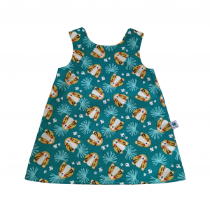 Robe Tigres Vert Emeraude