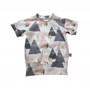 Tee Shirt Sapins Rose