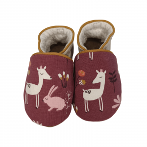 Chaussons Faons Prune