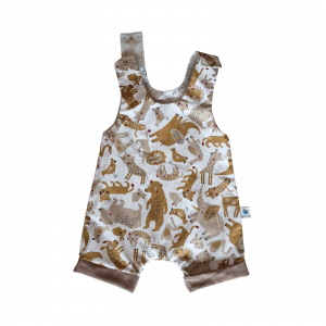 Combishort Réversible Animaux Camel